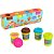 Kit 04 Potes Massinha Mania 50G Cada Forma Modelar Dm Toys - Imagem 2