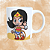 Caneca Personalizada - Super mãe ( mulher maravilha) - Imagem 2