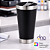 Copo Térmico com Abridor 473ml - Cor Preta - Imagem 1