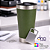 Copo Térmico com Abridor 473ml - Cor Verde militar - Imagem 1