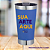 Copo Térmico com Abridor - (Sua Arte Aqui) - Azul Escuro - Imagem 1