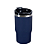 Copo Térmico com 2 Tampas 420ml - Azul escuro - Imagem 1
