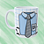 Caneca Personalizada Super papai gravata - Imagem 1