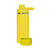 Garrafa Térmica Inox 800ml + Base De Silicone - Amarela - Imagem 1