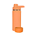 Garrafa Térmica Inox 800ml + Base De Silicone - Laranja - Imagem 1