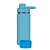 Garrafa Térmica Inox 800ml + Base De Silicone - Azul - Imagem 1
