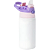 Garrafa Kids Alumínio Bico Retrátil Silicone Tampa Roxo e Rosa 600ml - Imagem 2