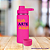 Garrafa Térmica Inox 800ml + Base De Silicone - (sua arte aqui) - Rosa - Imagem 1