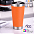 Copo Térmico com Abridor 473ml - Cor Laranja - Imagem 1