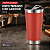 Copo Térmico com Abridor 473ml - Cor Vermelha - Imagem 1