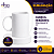 Caneca Cerâmica 325ml Branca JKB - Imagem 1