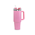 Copo Térmico com Tampa em Acrílico e Canudo - 1200ml - Rosa Claro - Imagem 1