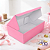 Caixa de Papelão A 9cm x L 27cm x C 18cm - Rosa - Imagem 1