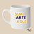Xícara Mini Mug 177ml Branca - Sua Arte Aqui - Imagem 1