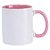 Caneca Cerâmica 325ml com Alça e Interior Colorido Rosa JKB - Imagem 1