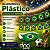 Brasil - Bandeirinha Varal de Plástico 14x21cm com 3 metros - Imagem 1