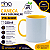 Caneca de Polímero Amarela 325ml - Para Sublimação - Imagem 1