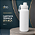 Garrafas Térmica com Tampa Emborrachada 900ml - Branca - Imagem 1