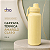 Garrafas Térmica com Tampa Emborrachada 900ml - Amarela - Imagem 1