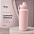 Garrafas Térmica com Tampa Emborrachada 900ml - Rosa - Imagem 1