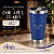 Copo Térmico com Abridor 473ml - Cor Azul Claro - Sua Arte Aqui - Imagem 1