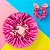 Touca de Cetim Dupla Face Ajustável Adulta + Xuxinha Scrunchie com Laço Nude e Vinho - Imagem 1