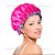 Touca de Cetim Dupla Face Ajustável Adulta + Xuxinha Scrunchie com Laço Rosa e Azul - Imagem 2