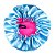 Touca de Cetim Dupla Face Ajustável Infantil + Xuxinha Scrunchie com Laço Rosa e Azul - Imagem 4