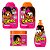 Kit Milena Infantil Cabelos Ondulados, Cacheados e Crespos Shampoo + Condicionador + Gelatina para Cachos Incolor + Creme para Pentear - Imagem 2