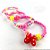 Pulseiras de Miçanga Infantis Lindas Rosa Pink Laço Minnie Coração 4 unid - Imagem 3