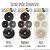 Acessório Rosquinha Donut Para Fazer Coque Bailarina Cabelo 3 Tamanhos P M G Cor Preto 4 unid - Imagem 6