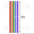 Hastes Flexíveis de Pelúcia Cabelo Maluco Artesanato Limpador Chenille Colorido Arco-íris 10 unid - Imagem 6