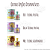 Perfume Infantil Cici Bela Ciclo Mini Deo Colônia com Lata Personalizada Presente 100ml - Imagem 6