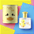 Perfume Bebê Infantil QuéQué Ciclo Mini Deo Colônia Baby 0 Meses com Lata Personalizada Presente 100ml - Imagem 1