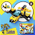 Blocos de Montar e Desmontar (Nº 2) Avião Jato 2 em 1 Robô Transformers Truck Bots Block Brinq 44 Peças - Imagem 1