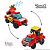 Blocos de Montar e Desmontar Fire Bots (Nº 7) Caminhão com Canhão de Água 2 em 1 Robô Transformers Block Brinq 35 Peças - Imagem 2