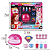 Kit de Manicure Infantil Esmalte Unhas Cabine Secadora Glitter Lixa Criança Aprovado Anvisa Makebrinq Rosa Pink - Imagem 5