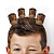 Presilhas Cabelo Maluco Capivara com Óculos Escuro Bico Pato Menino Acessório Infantil Divertido Criativo Fácil 4 unid - Imagem 2