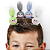 Monstrinho Bolinha Cabeluda Trolls Presilha Cabelo Maluco Olhos e Boca Grandes Fofo Engraçado Pequeno Várias Cores - Imagem 4
