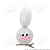 Monstrinho Bolinha Cabeluda Trolls Presilha Cabelo Maluco Olhos e Boca Grandes Fofo Engraçado Pequeno Várias Cores - Imagem 8
