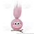 Monstrinho Bolinha Cabeluda Trolls Presilha Cabelo Maluco Olhos e Boca Grandes Fofo Engraçado Pequeno Várias Cores - Imagem 11