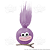 Monstrinho Bolinha Cabeluda Trolls Presilha Cabelo Maluco Olhos e Boca Grandes Fofo Engraçado Pequeno Várias Cores - Imagem 12