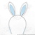 Arco Tirara Infantil Orelhinha de Coelho Páscoa Fantasia Cabelo Maluco Fofo Engraçado - Imagem 6