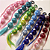 Aplique Bubble Tranças Braids Mecha Cabelo Sintético Infantil Colorido Carnaval Fantasia Maluco 1 Unid - Imagem 3