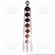 Aplique Bubble Tranças Braids Mecha Cabelo Sintético Infantil Colorido Carnaval Fantasia Maluco 1 Unid - Imagem 12