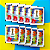 Kit 10 Envelopes Figurinhas Stickers Cromos Copa do Mundo 2026 FIFA WORLD CUP com 7 Figurinhas - Imagem 1