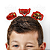 Presilhas Cabelo Maluco McQueen Carros Disney Aplique EVA Bico de Pato Menino Menina Infantil 3 Unid - Imagem 2