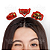 Presilhas Cabelo Maluco McQueen Carros Disney Aplique EVA Bico de Pato Menino Menina Infantil 3 Unid - Imagem 3
