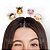 Presilhas Cabelo Maluco Fazendinha Feliz Aplique EVA Bico de Pato Menino Menina Infantil 4 Unid - Imagem 3