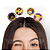 Presilhas Cabelo Maluco Mundo Bita Aplique EVA Bico de Pato Menino Menina Infantil 4 Unid - Imagem 3